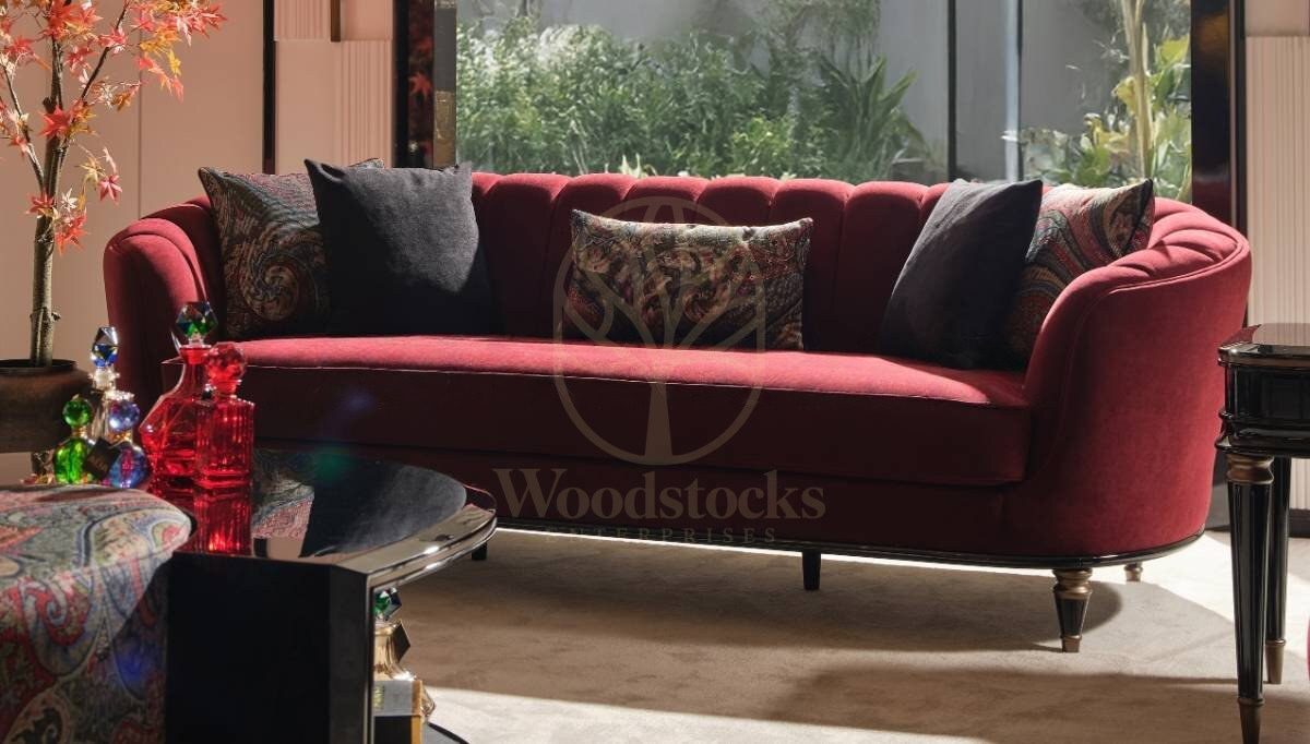 Luxury Lunaro Handcrafted Teak Sofa Set, Saharanpur, view 6