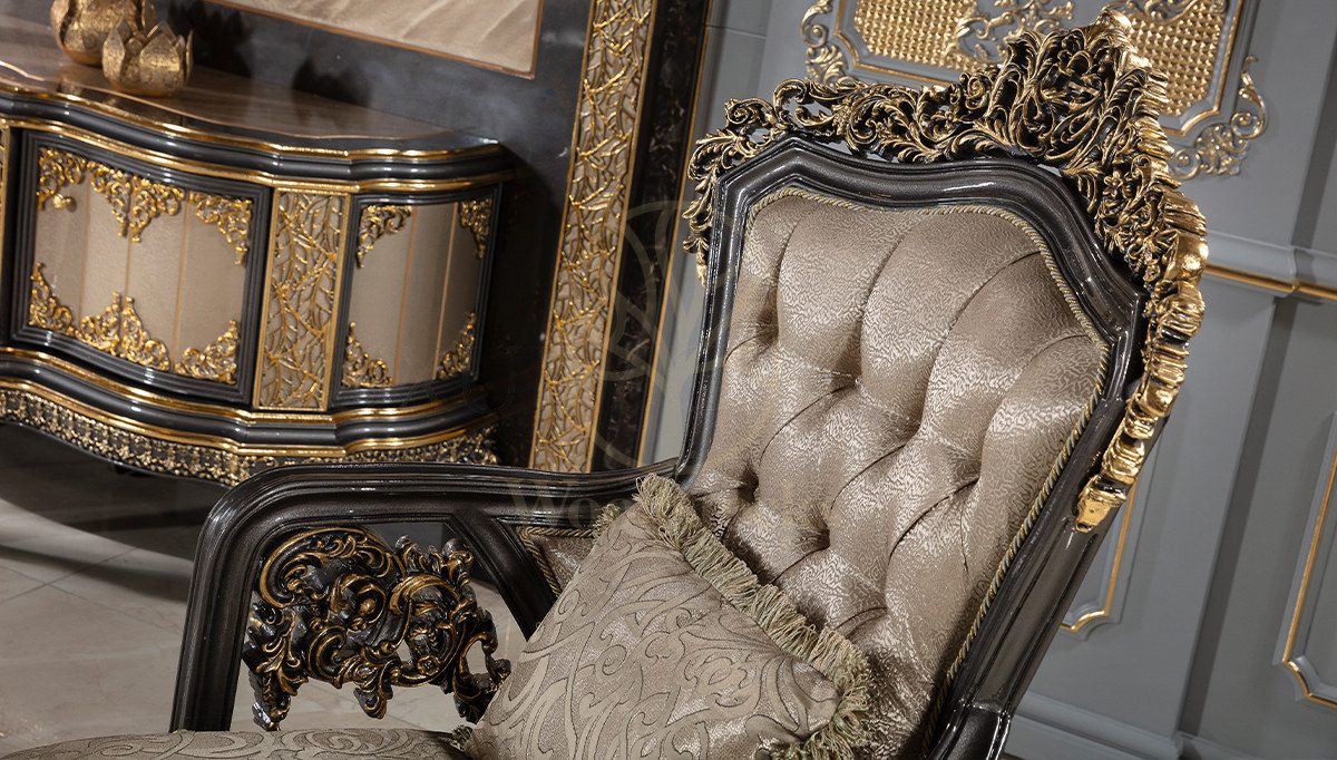 Royal Almira Hand Carved Teak Sofa Set, Saharanpur, view 4