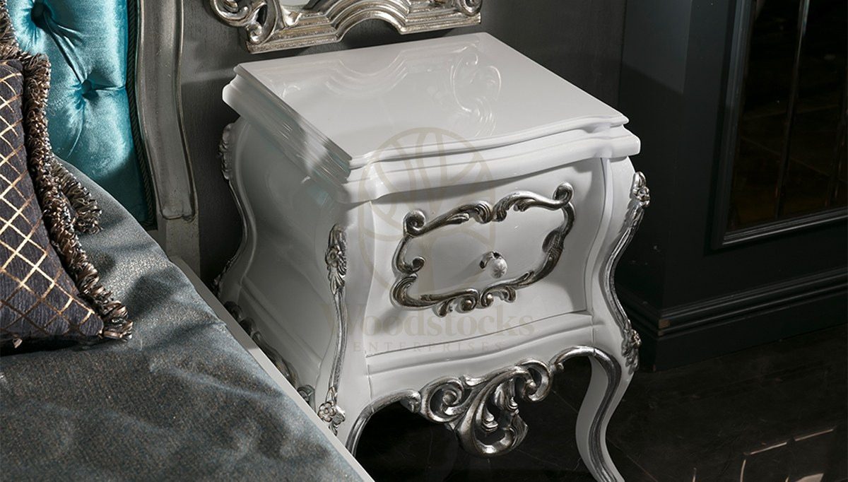 Royal Atlantis Hand Carved Teak King Size Bed, Saharanpur, view 5