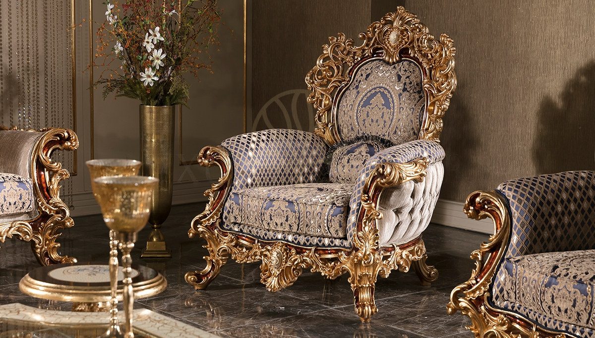Royal Aspendos Hand Carved Teak Sofa Set II, Saharanpur, view 2