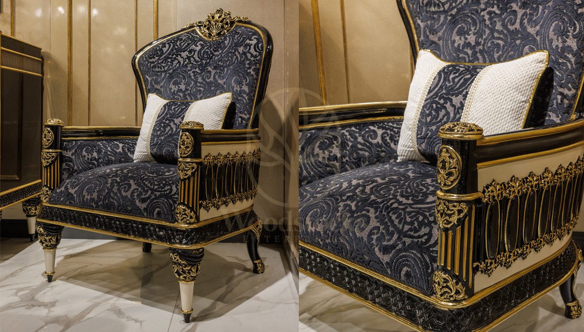 Royal Capitol Hand Carved Teak Sofa Set, Saharanpur, view 3