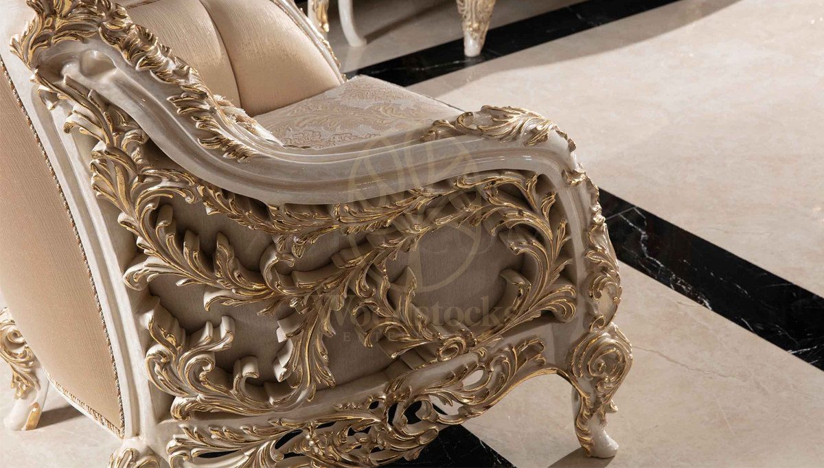 Royal Avola Hand Carved Teak Sofa Set, Saharanpur, view 8