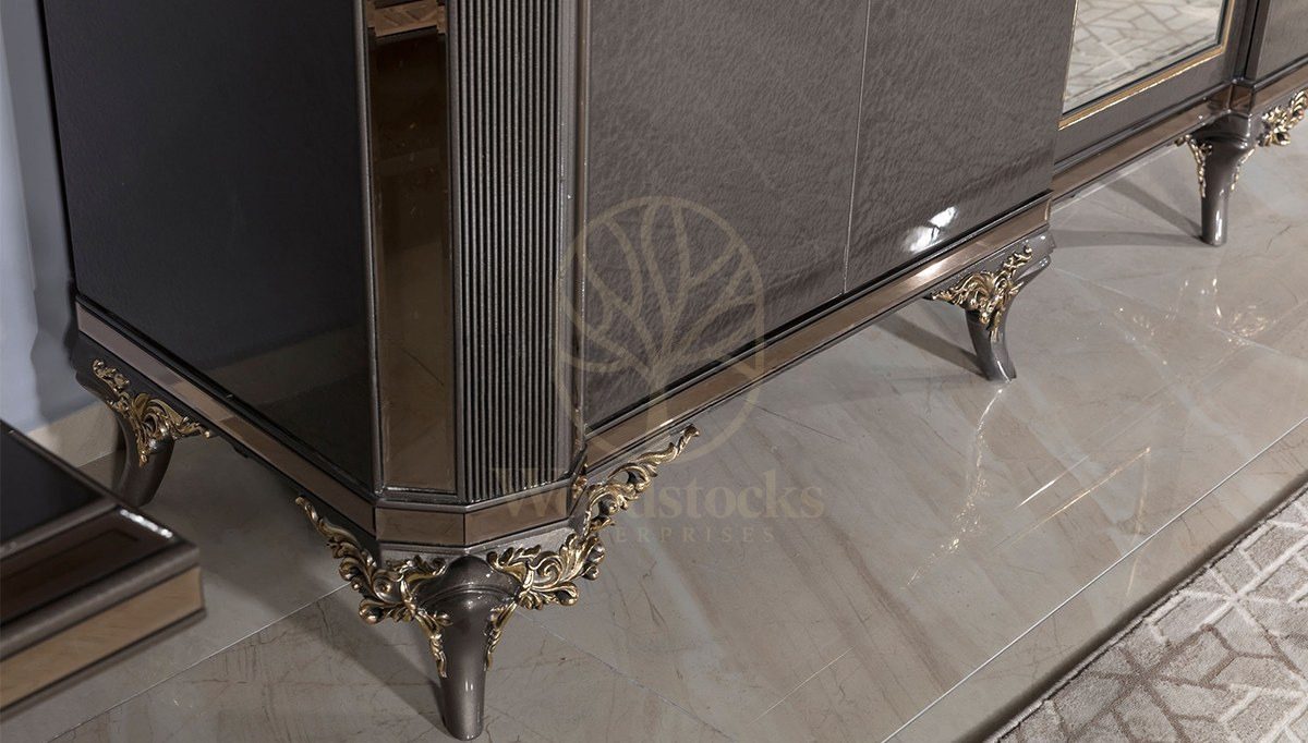 Royal Rabesa Hand Carved Teak King Size Bed, Saharanpur, view 9