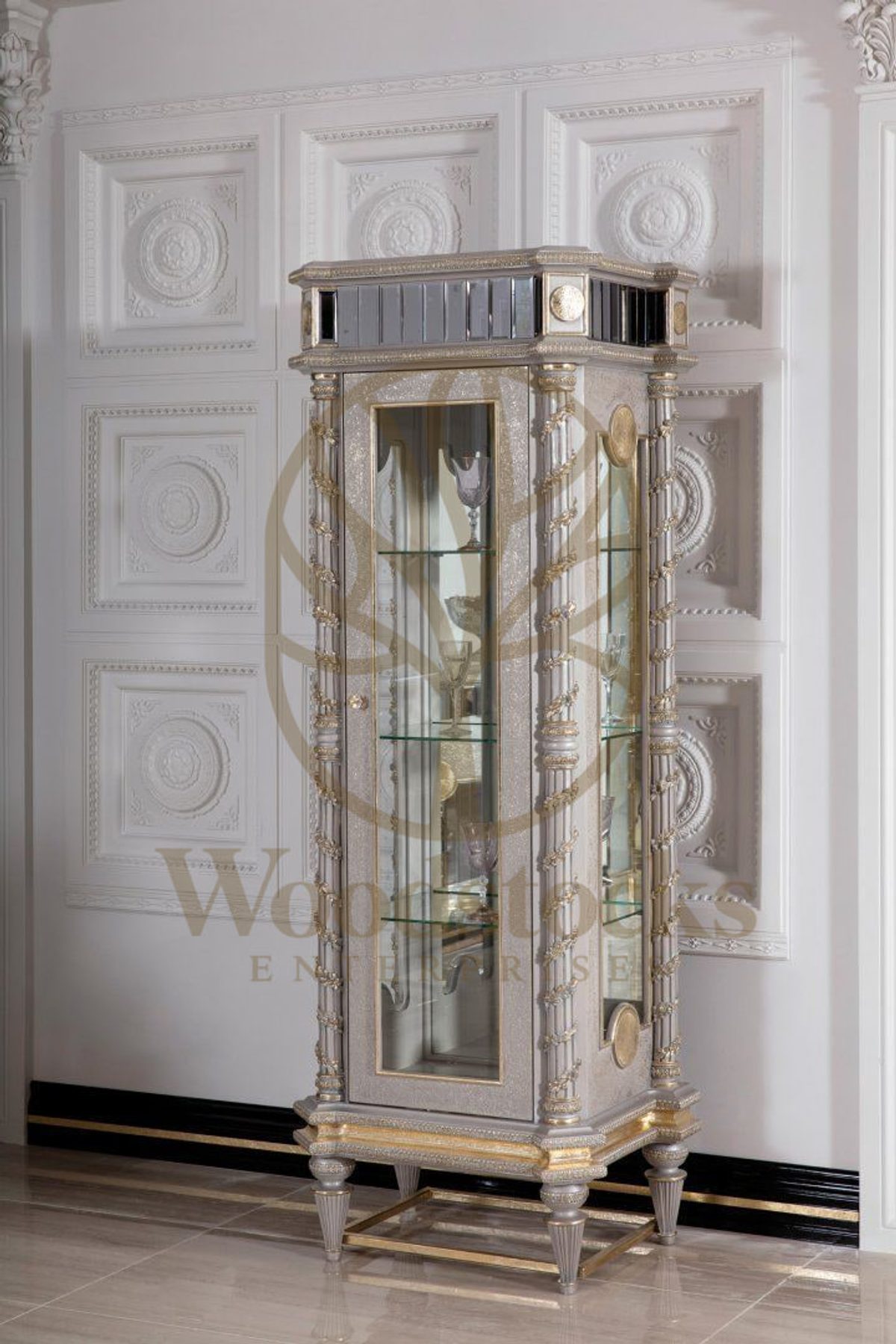 Teak Nora Silver Grey Dining Set, view 19