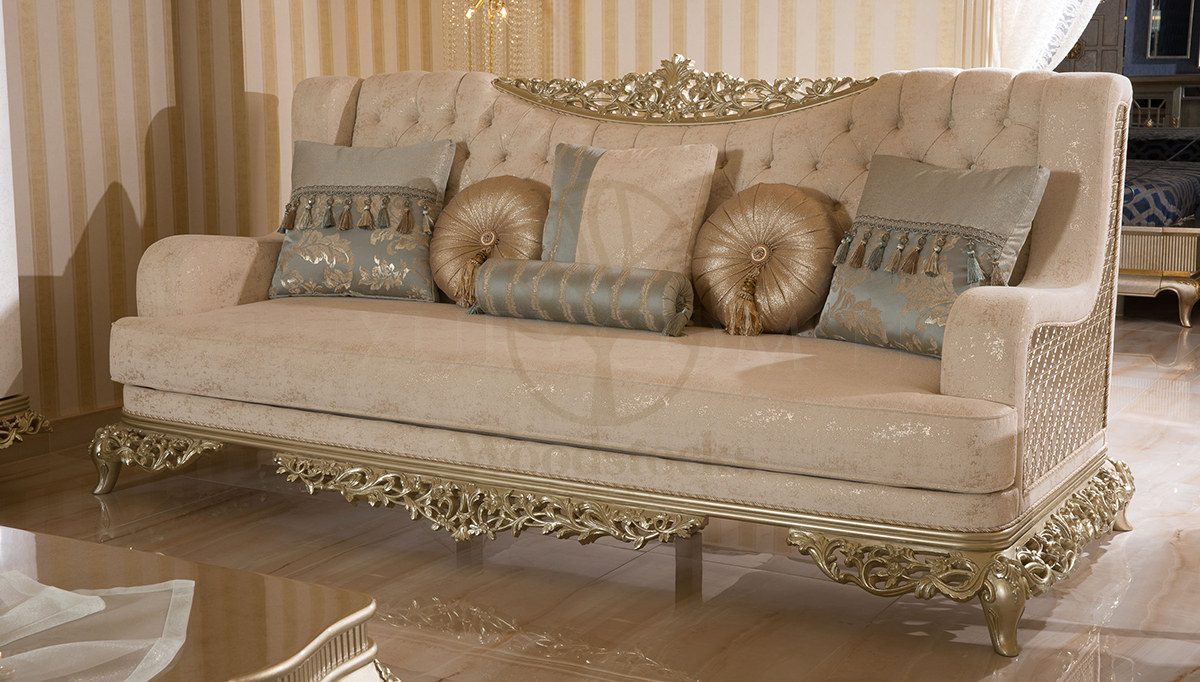 Royal Houston Hand Carved Teak Sofa Set, Saharanpur, view 10