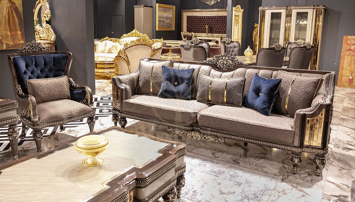 Royal Vanesa Hand Carved Teak Sofa Set, Saharanpur, view 9