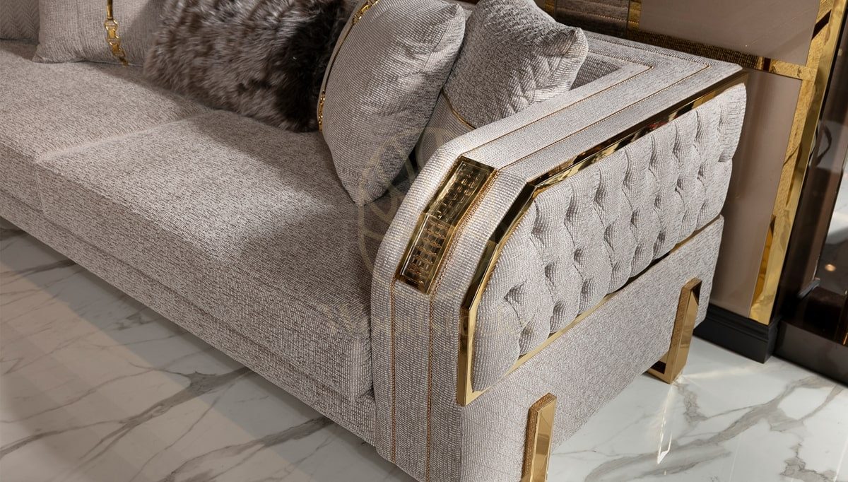 Luxury Zenova Handcrafted Teak Sofa Set, Saharanpur, view 6