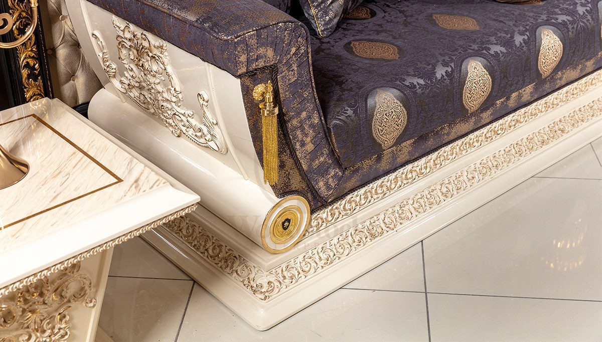 Royal Toronto Hand Carved Teak Sofa Set II, Saharanpur, view 3
