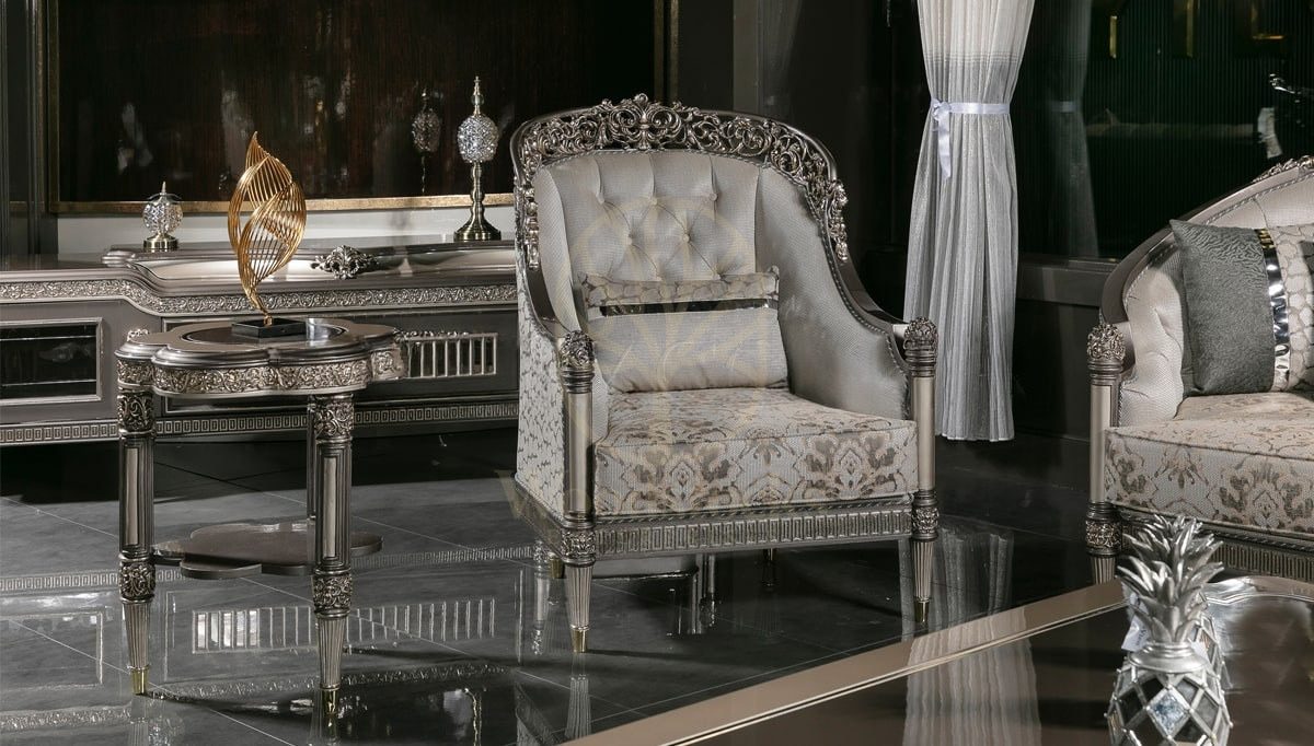 Royal Parla Hand Carved Teak Sofa Set, Saharanpur, view 6