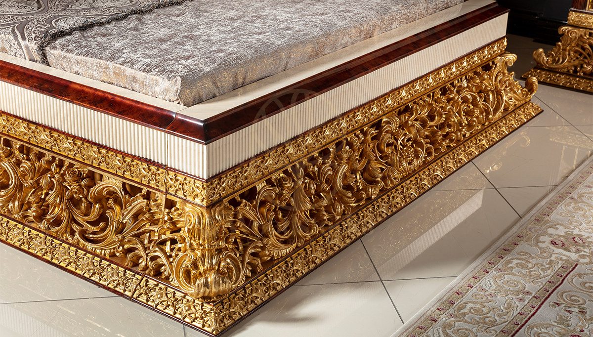 Royal Hisar Hand Carved Teak King Size Bed, Saharanpur, view 8