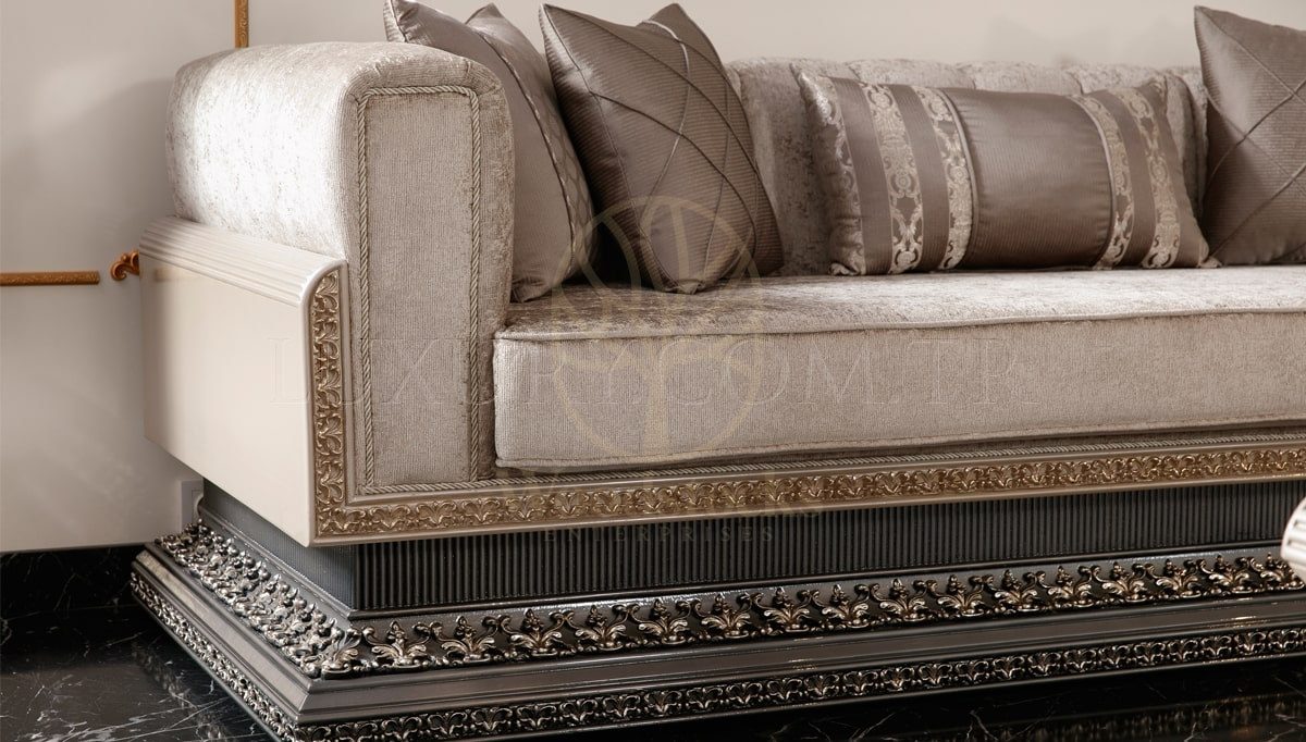 Royal Pars Hand Carved Teak Sofa Set, Saharanpur, view 5