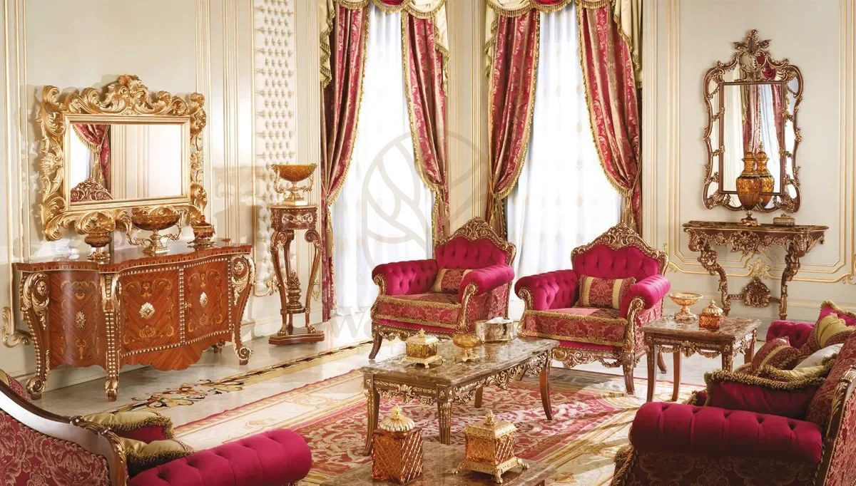 Royal Jeddah Majlis Hand Carved Teak Sofa Set, Saharanpur, view 4
