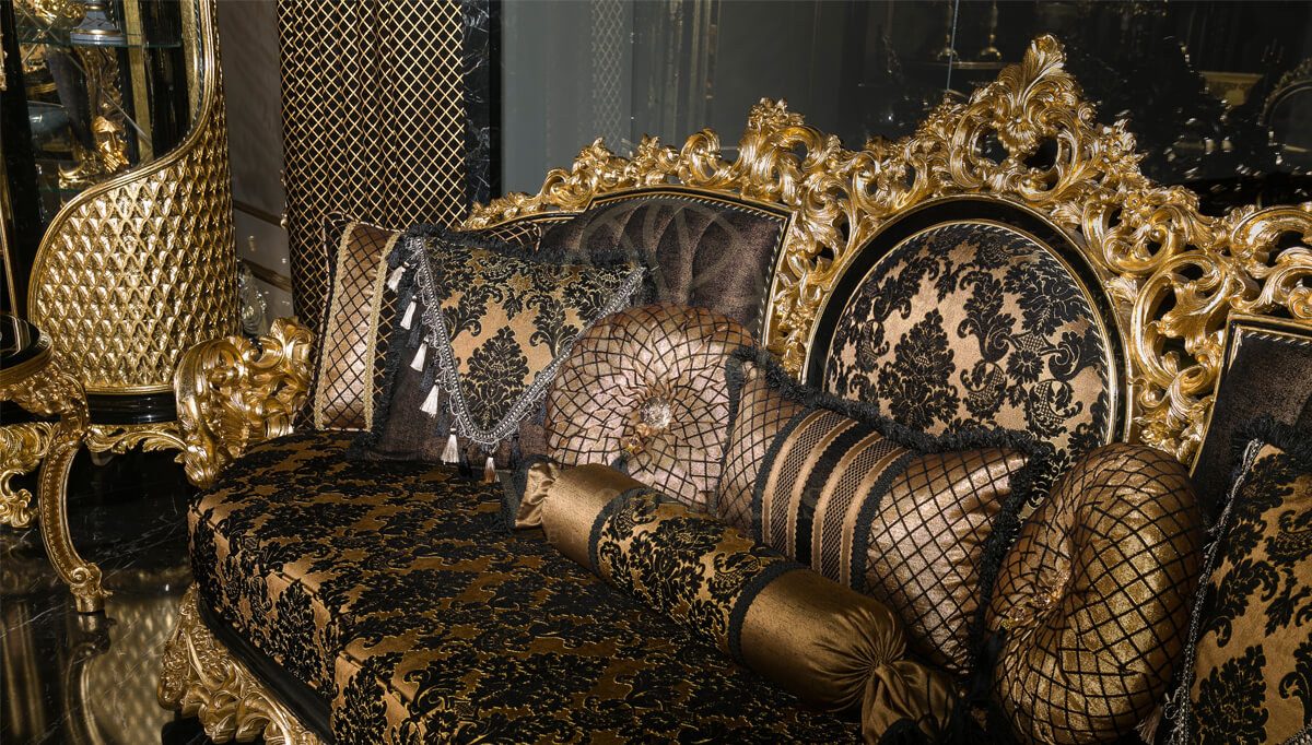 Royal Hazar Hand Carved Teak Sofa Set II, Saharanpur, view 5