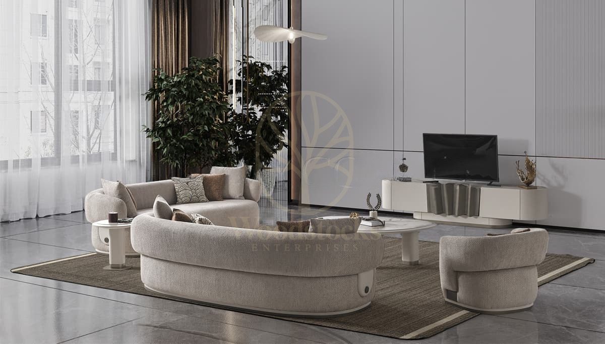 Luxury Bella Handcrafted Teak Sofa Set, Saharanpur, view 3