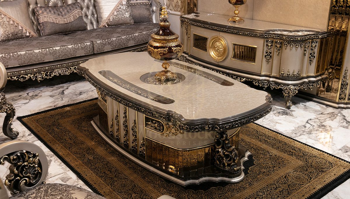 Royal Aregon Hand Carved Teak Sofa Set, Saharanpur, view 9
