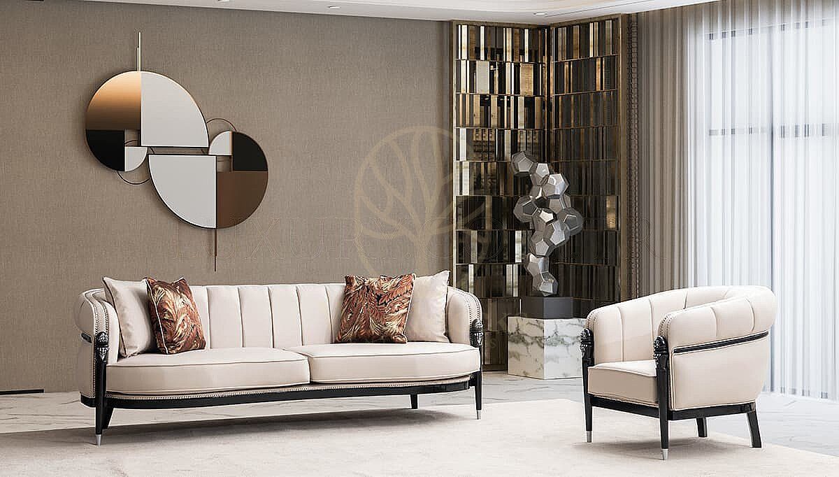 Luxury Ilvano Handcrafted Teak Sofa Set, Saharanpur, view 2