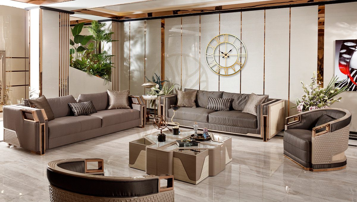 Luxury Oslov Handcrafted Teak Sofa Set, Saharanpur, Sofa Set