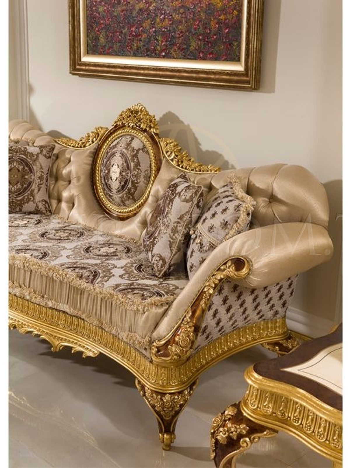 Royal Kafkas Hand Carved Teak Sofa Set, Saharanpur, view 8