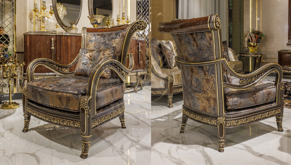 Royal Benito Hand Carved Teak Sofa Set, Saharanpur, view 4