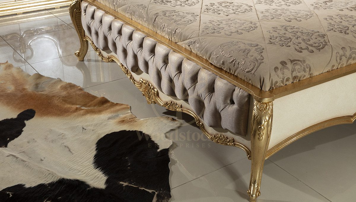 Royal Vinesa Hand Carved Teak King Size Bed, Saharanpur, view 6