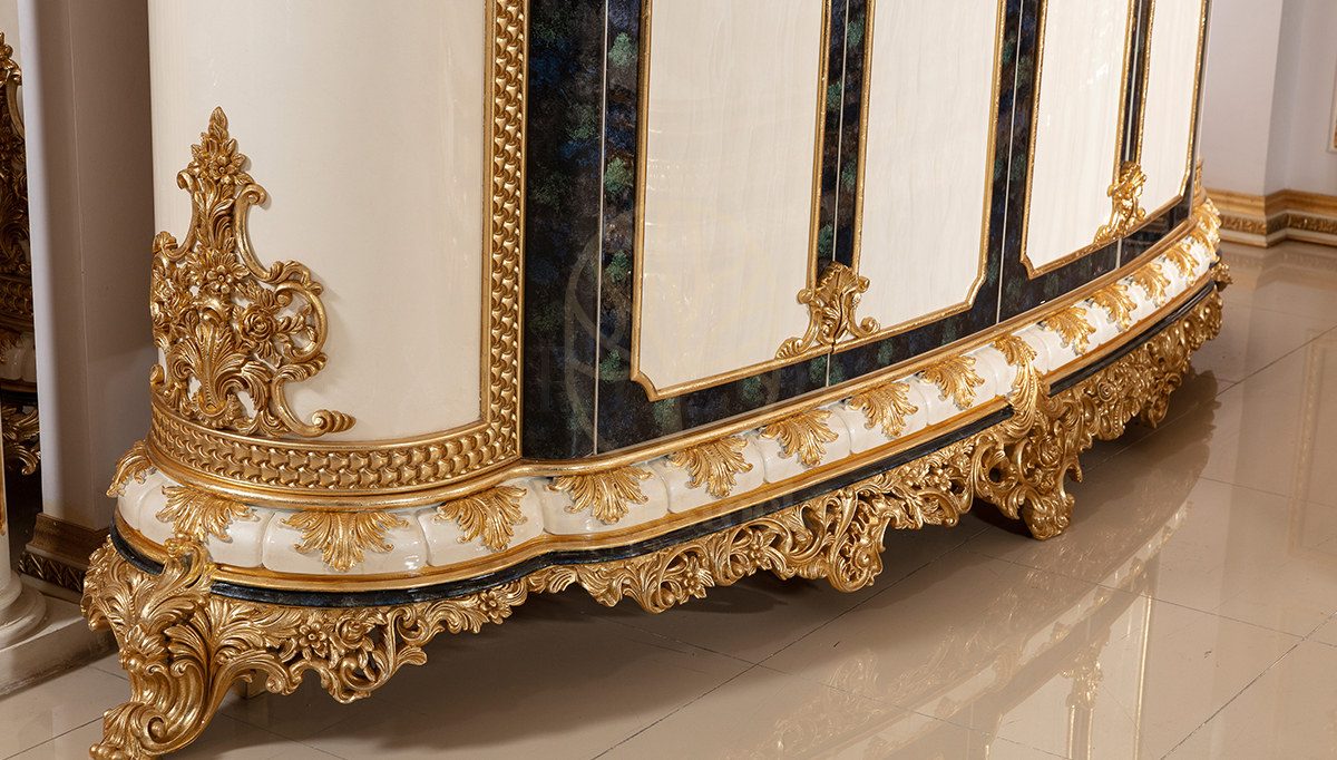 Royal Hunkar Hand Carved Teak King Size Bed, Saharanpur, view 5