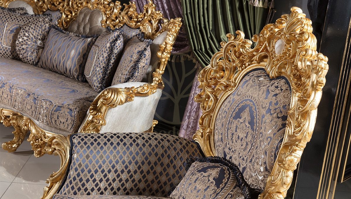 Royal Aspendos Hand Carved Teak Sofa Set, Saharanpur, view 6