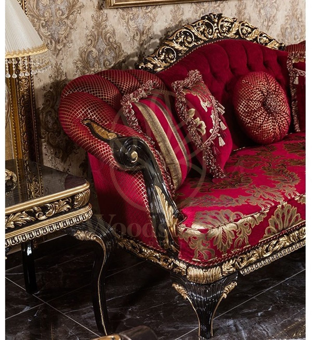 Royal Sadrazam Hand Carved Teak Sofa Set, Saharanpur, view 9