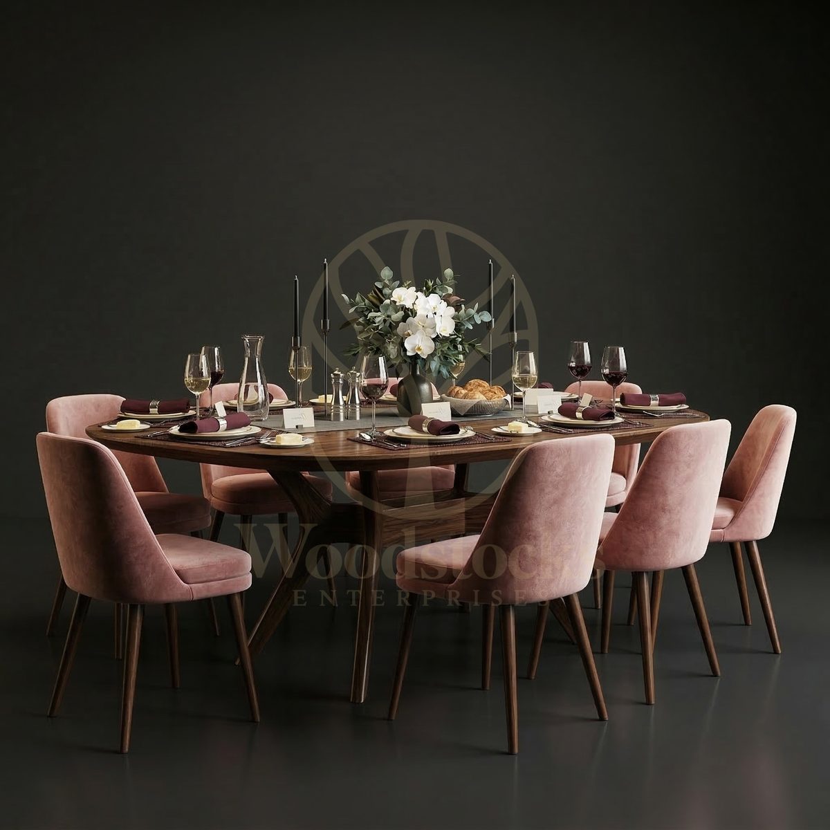 Luxury Teak Österlen Mid-Century Scandinavian Dining Suite, Saharanpur, Dining Table