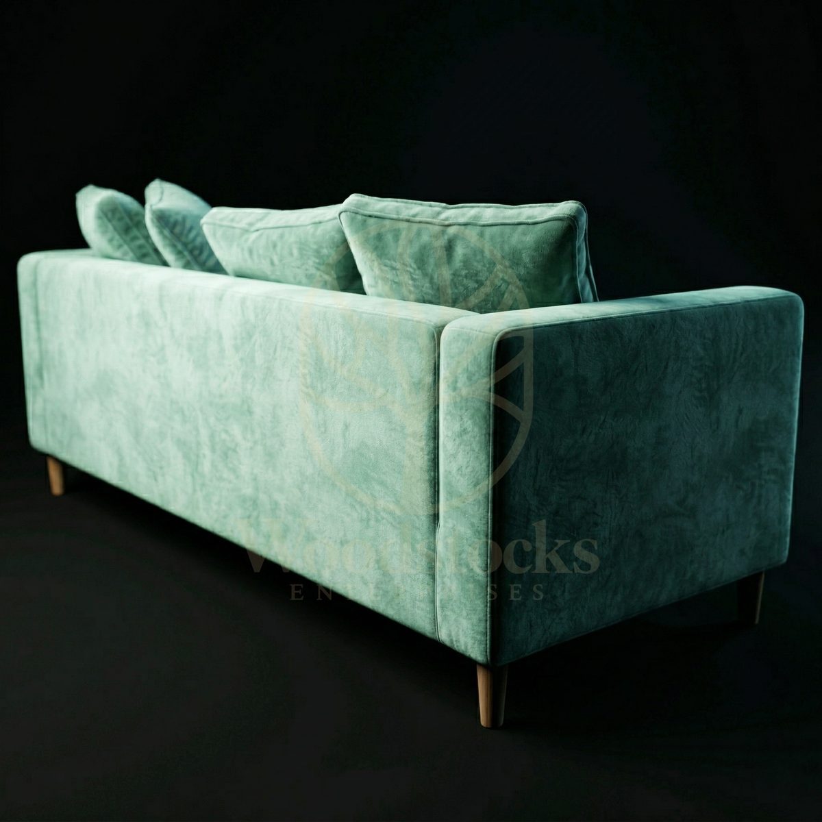 Luxury Teak Arden Modern 2 Seater Sofa, Saharanpur, view 4