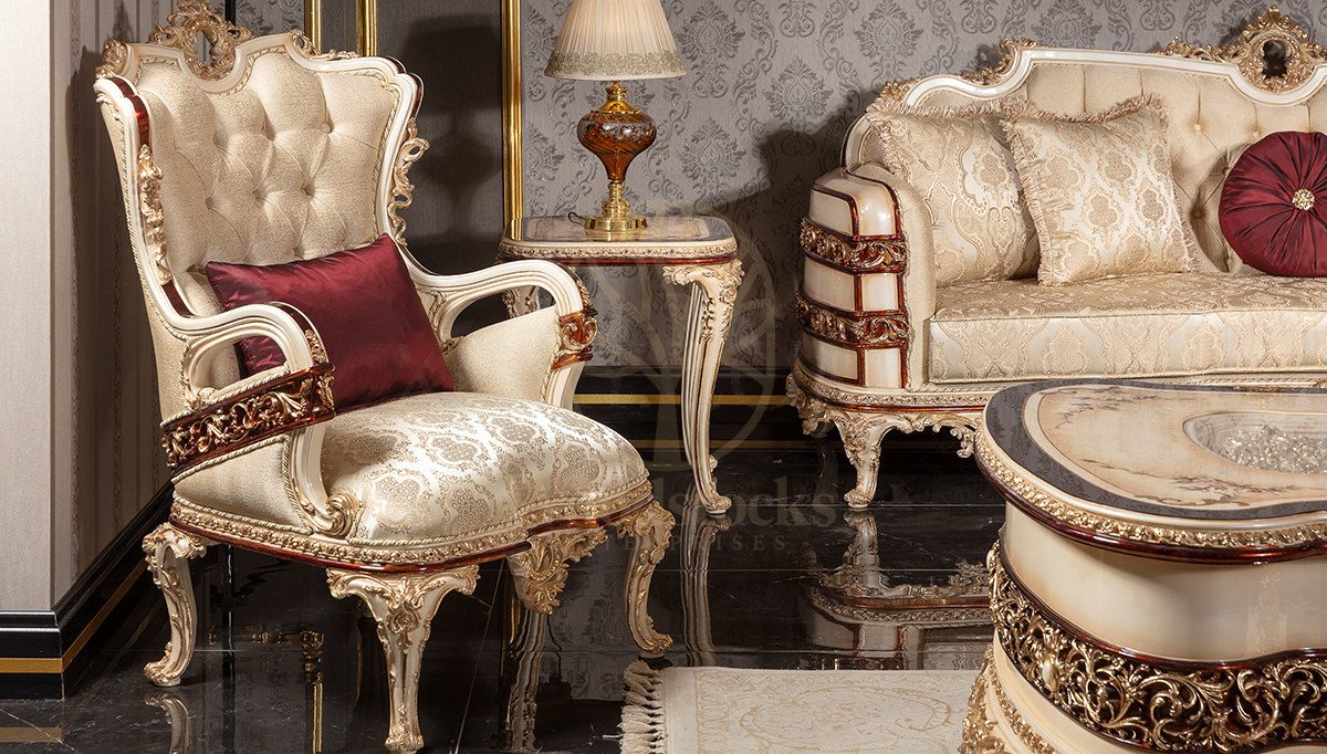Royal Labros Hand Carved Teak Sofa Set, Saharanpur, view 6