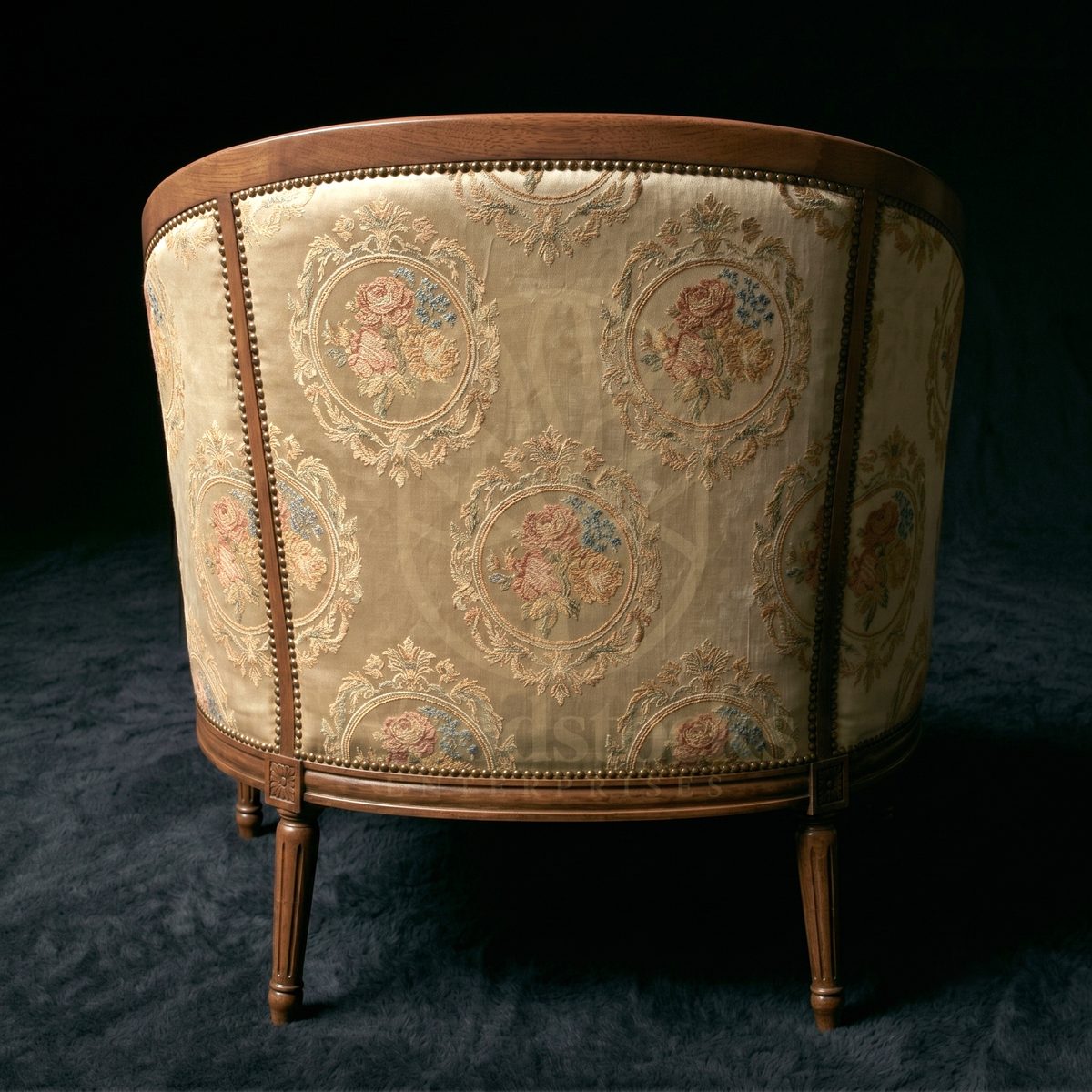 Royal Teak Marais Louis XVI Canapé & Bergère Garniture, Saharanpur, view 6