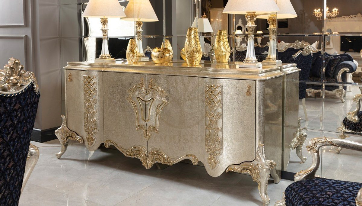 Royal Beyzade Hand Carved Teak Dining Table Set, Saharanpur, view 5