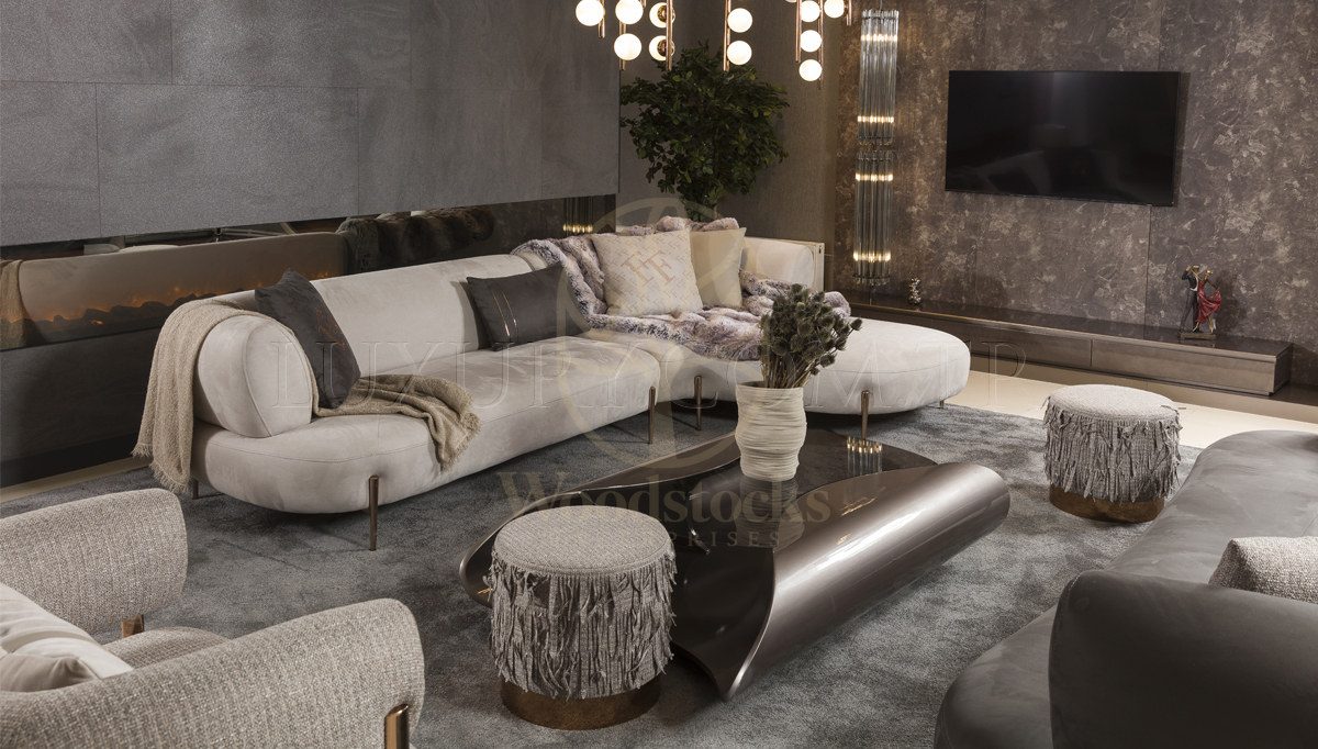 Luxury Madrid Handcrafted Teak Sofa Set, Saharanpur, view 5