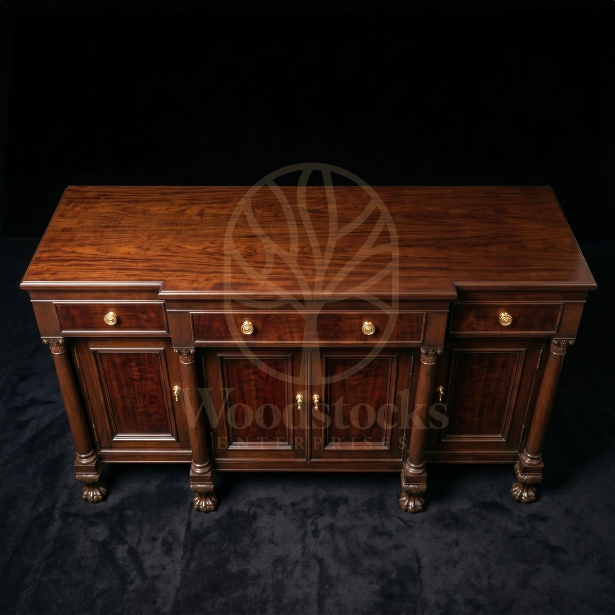 Royal Teak Rue de Rivoli Empire Buffet Cabinet, Saharanpur, view 4