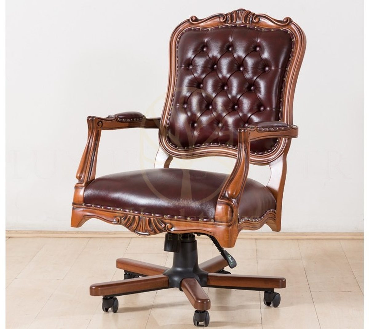 Royal Perova Hand Carved Teak Office Sofa Set, Saharanpur, view 4