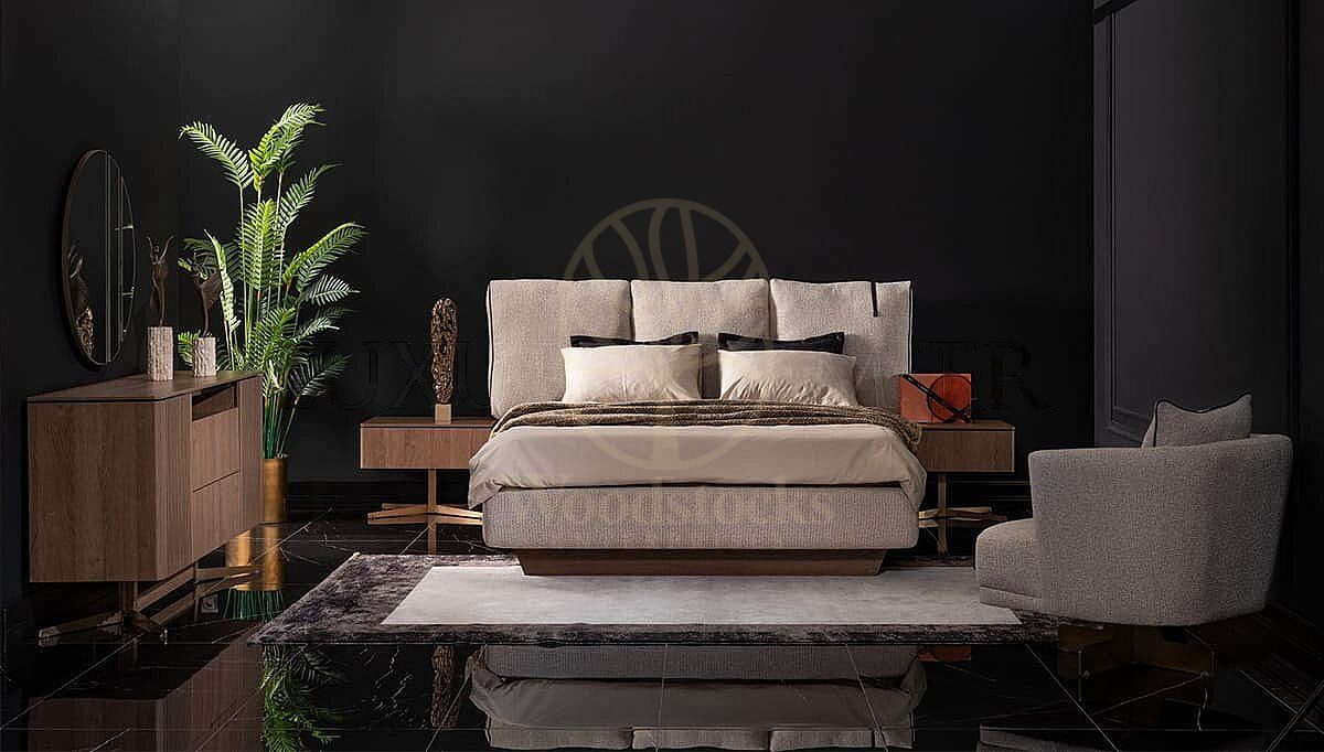 Luxury Calista Handcrafted Teak King Size Bed, Saharanpur, view 3