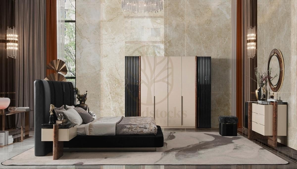Luxury Lilia Handcrafted Teak King Size Bed, Saharanpur, view 4