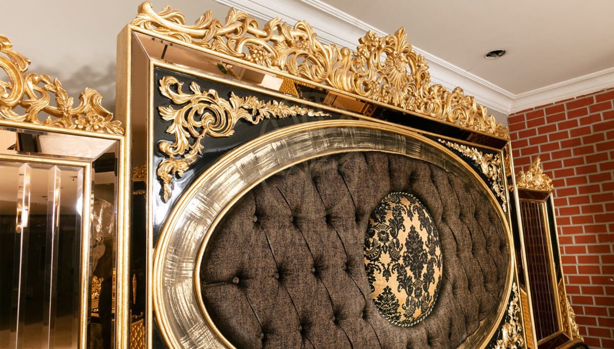 Royal Hazar Hand Carved Teak King Size Bed II, Saharanpur, view 7