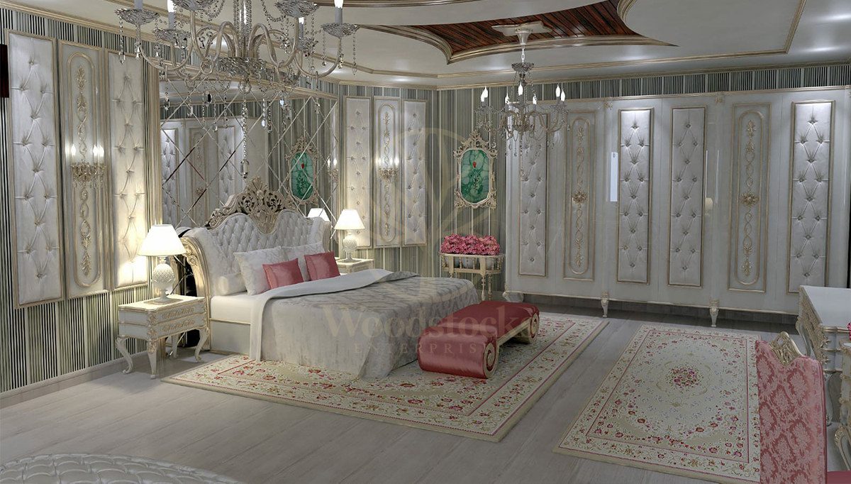 Royal Nibega Hand Carved Teak King Size Bed, Saharanpur, King Size Bed