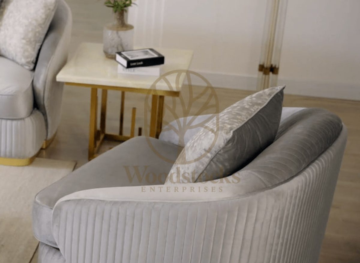 Contemporary Corner Table, view 3