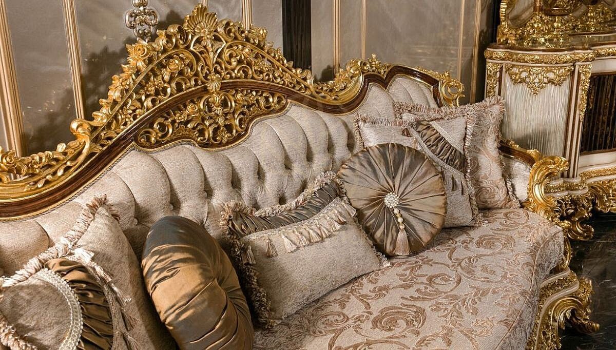 Royal Levante Hand Carved Teak Sofa Set II, Saharanpur, view 2