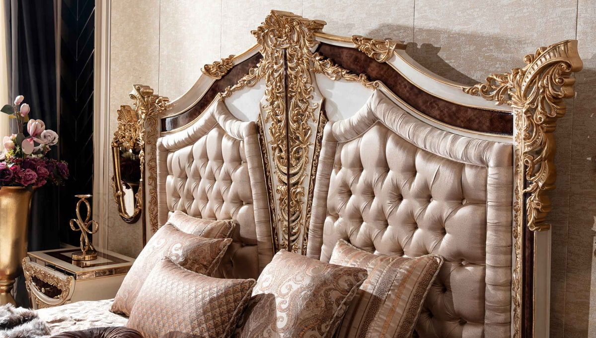 Royal Eritre Bronze Hand Carved Teak King Size Bed, Saharanpur, view 4