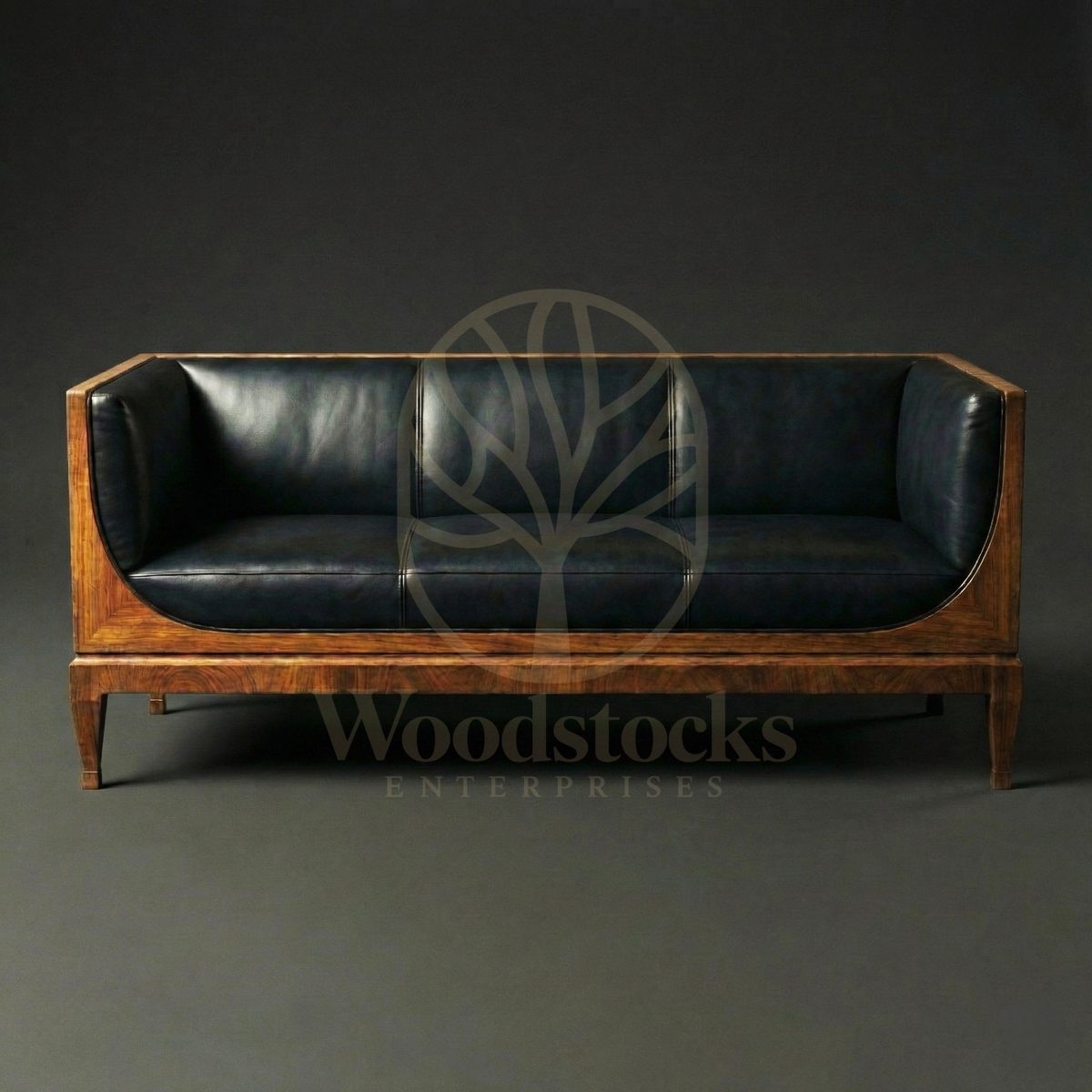 Luxury Teak Copenhagen Art Deco Club Sofa, Saharanpur, Sofa Set