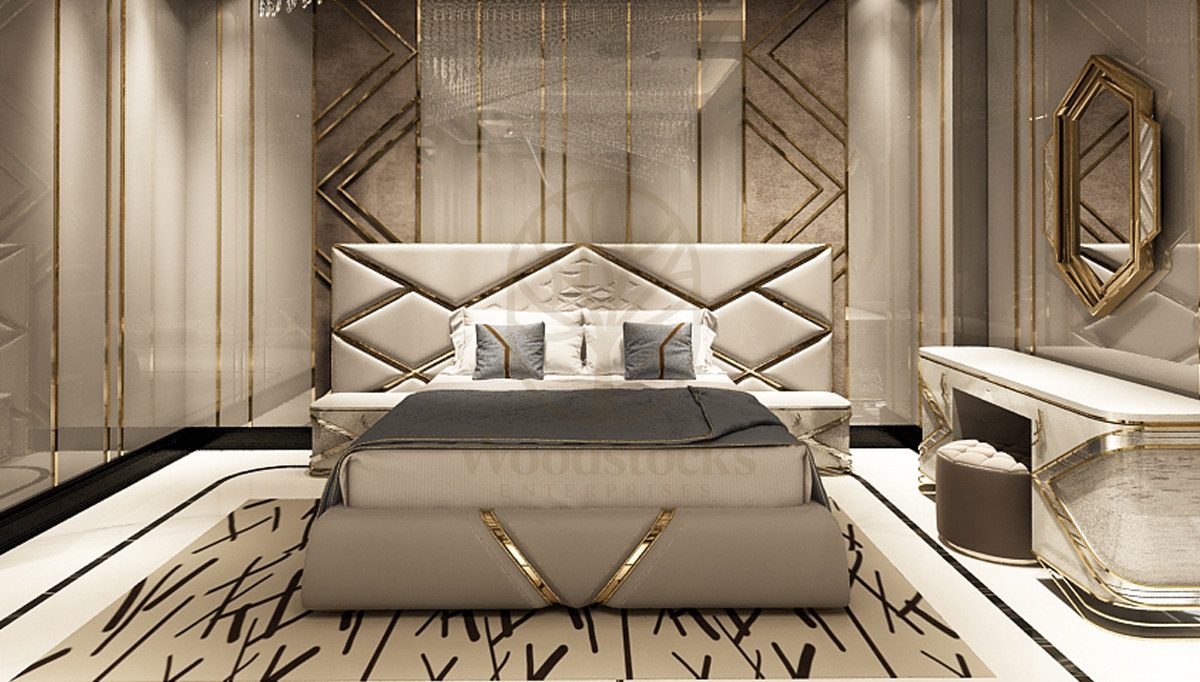 Luxury Nepola Handcrafted Teak King Size Bed, Saharanpur, view 3