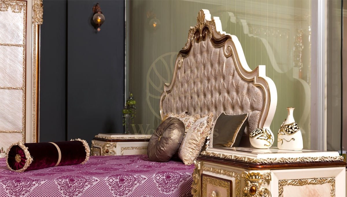 Royal Topkapi Hand Carved Teak King Size Bed, Saharanpur, view 2