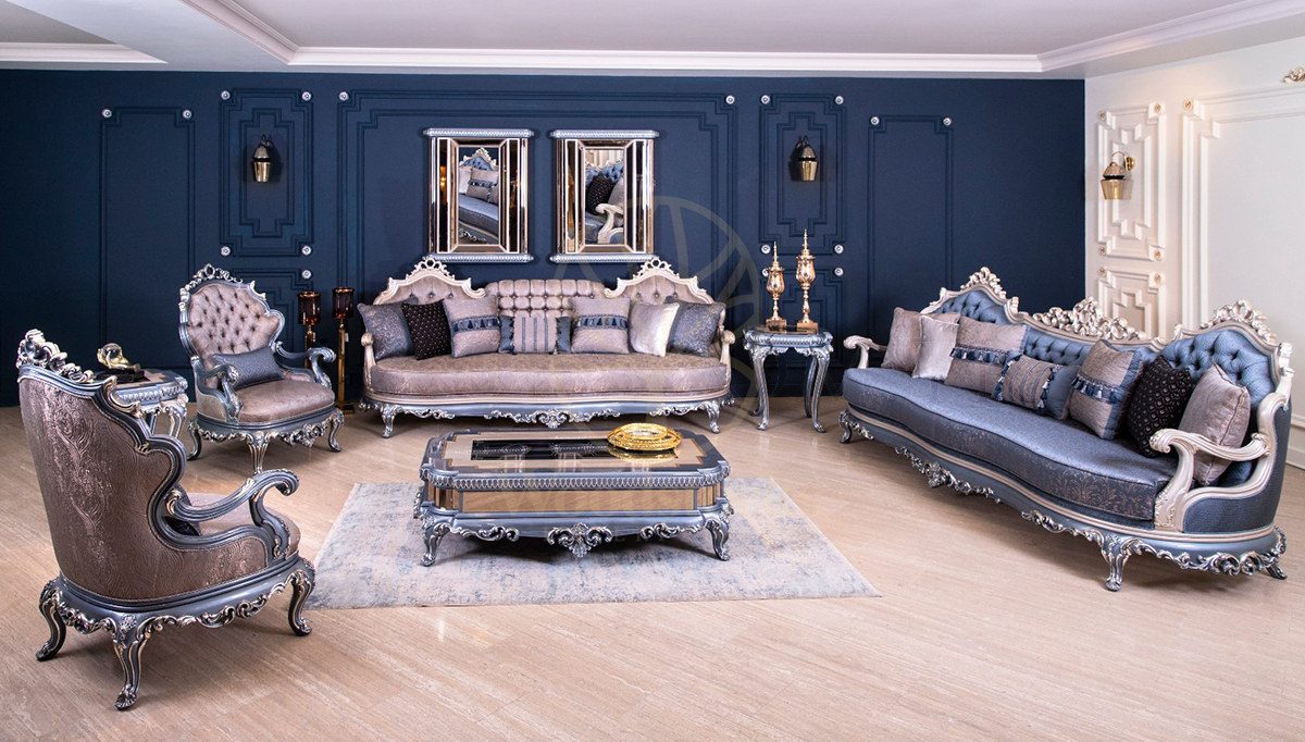 Royal Austin Hand Carved Teak Sofa Set, Saharanpur, view 7