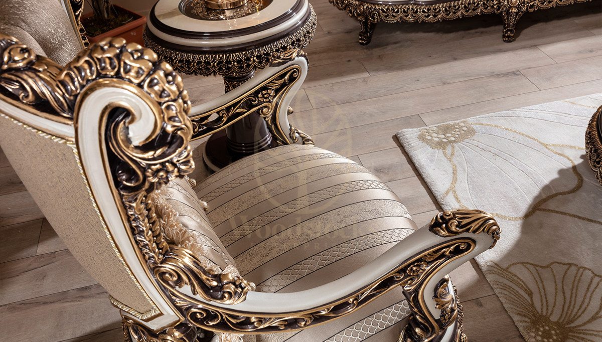Royal Royena Hand Carved Teak Sofa Set, Saharanpur, view 9