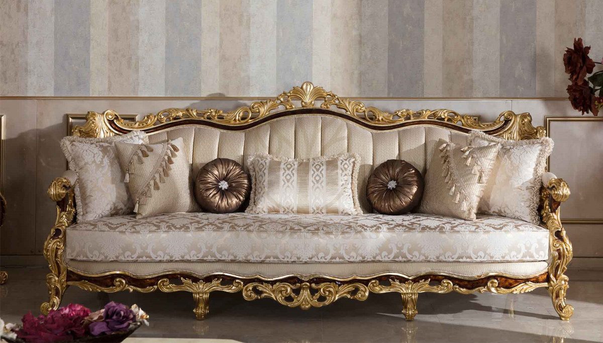 Royal Sultanzade Hand Carved Teak Sofa Set, Saharanpur, view 8
