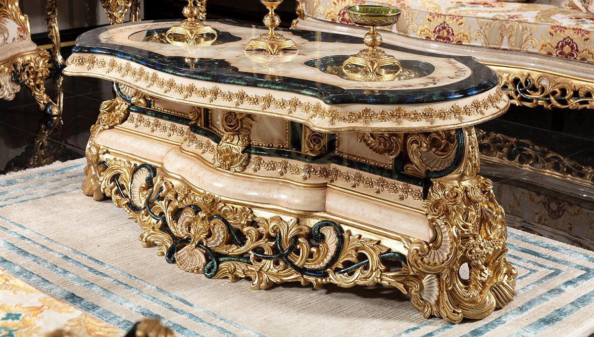 Royal Ciragan Hand Carved Teak Sofa Set II, Saharanpur, view 4