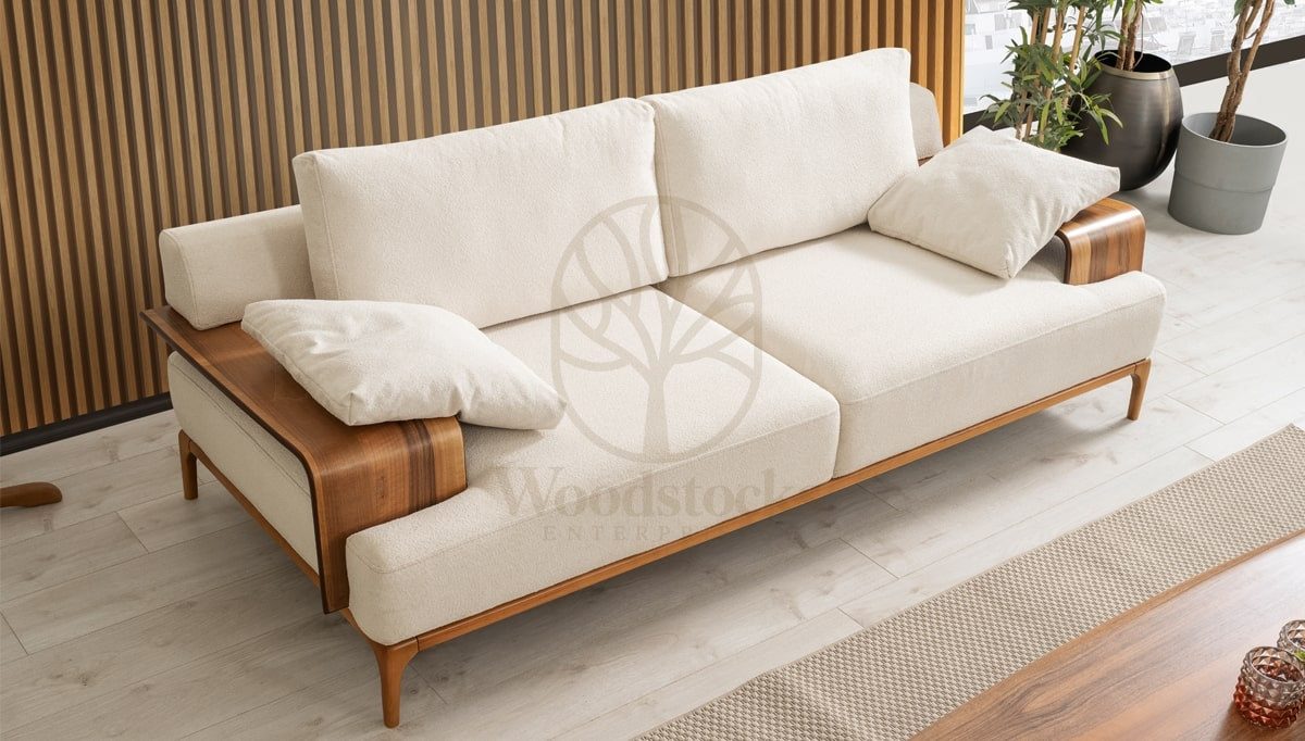 Luxury Azura Handcrafted Teak Sofa Set, Saharanpur, view 5